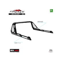 S-dizayn Sdx 4wd Off Road Isuzu D-max 3 Çelik Roll Bar V1 2019 Üzeri