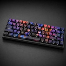 Özel Lol Odyssey Aatrox 68 Tuş Pbt Cherry Profil Boya Süblimasyon Yan Baskılı Mekanik Klavye Keycaps Seti