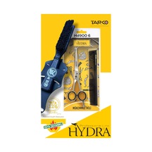 900/6 Profesyonel Saç Makası Metal 6 İnç Fade Fırça Hediyeli