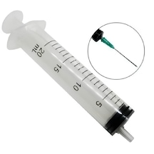 Ayset 20ml İğneli Enjektör Şırınga 10 Adet