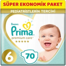 Prima Premium Care Bebek Bezi 6 Numara XL (13+Kg) 70 Adet