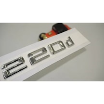 Bmw 220d Bagaj Krom Metal 3m 3d Yazı Logo 528107622