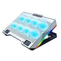 8 Fan Ayarlanabilir Notebook Laptop Soğutucu Telefon Tutucu Fc979
