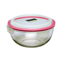 Glasslock Yuvarlak Cam Saklama Kabı 1000Ml