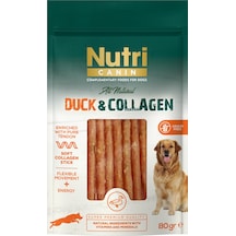 Nutri Canin Ördek Etli Ve Kolajenli Tahılsız Köpek Et Ödülü 80 G