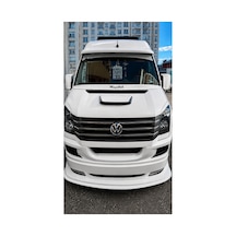 Ticari Araç Volkswagen Crafter Silgi Önü Piano Black Boyalı Tam Uyumlu A Kalite Fiber