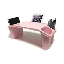 Sabanbaba Plastik Hobi Masası Laptop Sehpası Pembe