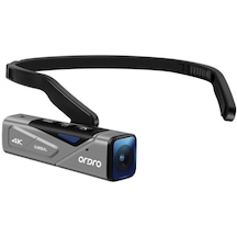 Ordro Ep7 4k Head Montajlı Otomatik Focus Canlı Video Akıllı Spor Kamerası, Stil: Uzaktan Kumanda Olmadan Gümüş Siyah