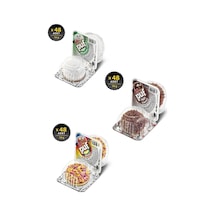 Eti Puf Kakao + Renkli + Hindistan Cevizli 3 x 48'li