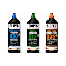 Slopes X10 Kalın X15 İnce Pasta X35 Hare Giderici Seti 1 Lt