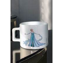Buzlar Kraliçesi Elsa Baskılı Çay Kahve Süt Fincanı