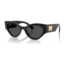 Dolce Gabbana Dg 4480 50187 53 Kadın Kelebek Siyah Kemik Güneş Gözlüğü Siyah