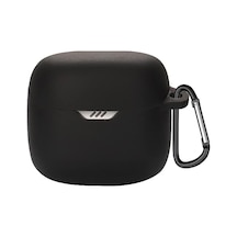 Jbl Tune Flex 2 İle Uyumlu Kulaklık Kılıfı Kancalı Kılıf Darbeye Dayanıklı Silikon Yumuşak Koruyucu Toz Ve Kirden Koruyan Jbl Tune Flex2 İle Uyumlu Koruyucu Kapak Siyah
