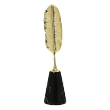 Vitale Gold Yaprak Obje 8,5 8 32 Cm Ak.je0146