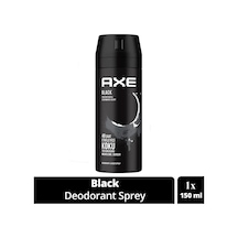 Axe Erkek Deodorant & Bodyspray Black 48 Saat Etkileyici Koku Vücut Spreyi 150 Ml