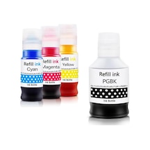 Canon Pixma Gı-41 / Gı41 4 Renk Muadil Mürekkep Seti - Siyah 170 Ml- Renkliler 70 Ml