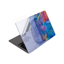 Apple Uyumlu MacBook Air 13.6 Kılıf M5 M4 M3 M2 Yapıştırma Koruyucu Kaplama Brainnl A3449 A2681 A3113 A3240 Beyaz