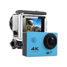 4k Wifi Aksiyon Kamera Ultra Hd 30fps Su Geçirmez Kılıf App Goplus Campro Sports Action Camera Mavi