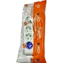 Komodo Viko Ara Kablo Grup Priz 3lü 5m