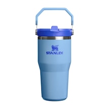 Stanley Iceflow Flip Straw Tumbler Pipetli Termos 0.60 L Mavi