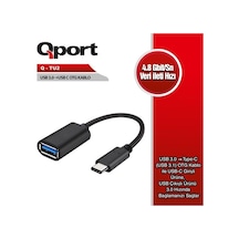 Qport Q-tu2 0.15metre Usb 3.0-type C Görüntü Adaptörü-212767