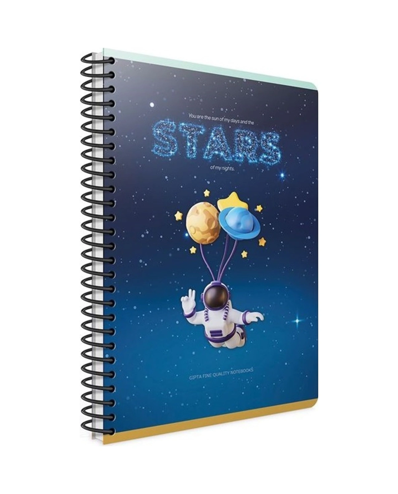 Stars A4 Karton Kapak Spiralli Defter Kareli 80 Yp 6186