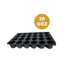 28 Göz Viyol (10 Adet) Fide Yetiştirme Viyolü Fidan Yetiştirme Ka