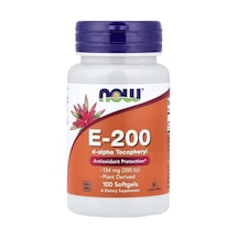 Vitamin E-200 D-alpha Tocopheryl Antioxidant Protection 134 Mg 200 Iu 100 Softgrels