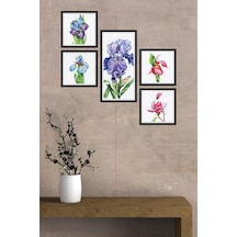Collage Style 5 Parçalı Mdf Tablo Atf246 Çok Renkli - 713607570 Çok Renkli