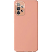 Mey İthalat Samsung Uyumlu Galaxy A33 5g Kılıf Lansman Glass Kapak - Pembe