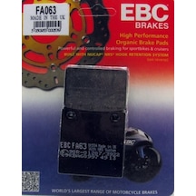 Ebc Fa063 2001-2005 Suzuki Gsf 1200 Bandit S Uyumlu Arka Fren Balatası Organik Balata