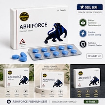 Abhiforce-100 Özel Seri Günlük Erkeklere Özel Takviye Edici Gıda 10 Kapsül