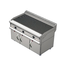 Karacasan Endüstriyel 900 Seri Dolaplı 120 Cm Doğalgazlı Tam Kanallı Izgara