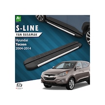 S-dizayn Hyundai Tucson 2 S-line Aluminyum Yan Basamak 173 Cm 2004-2014 A+ Kalite