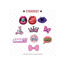 Bdls16 Küçük Boy 10lu Sticker Seti