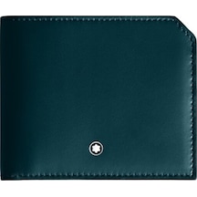 Mont Blanc Montblanc Soft 6lı Cüzdan 198743 Mavi