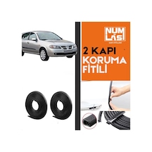 Nissan Almera Hatchback 2000-2006 İki Kapı Koruma Fitili Siyah Renk Numlas-a Kalite-nm2804