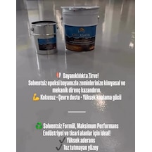 1001 Krg Kimya Prowest Epoksi Zemin Boyası Kaplama Solventsiz