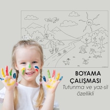 Boyama Çalışması Statik Kağıt Tahta