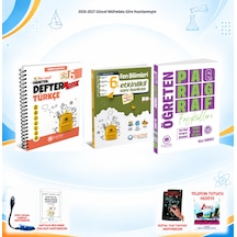 Çanta Yayınları 2026-2027 6. Sınıf Tüm Dersler 3 Kitap Fen Soru/türkçe Defter/paragraf Set
