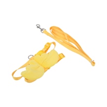 Moveevo Küçük Pet İçin Nylon Askı Ve Sürükleme Kemer - Ayarlanabilir, Dayanıklı, Kuşlar İçin Kırmızı Xs Boy