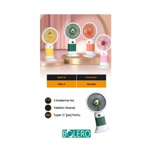 Bolero Mini Fan 139a-3 Spg387 Kdo