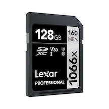 Lexar Professıonal 128Gb Sdxc Uhs-I U3 C10 V30 4K Uhd 1066X