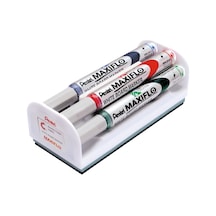 Pentel Maxiflo Tahta Kalemi Set Sünger İle Yuvarlak Uçlu İnce Genel