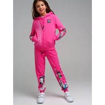 Playtoday Fermuarlı Kapüşonlu Genç Sweatshirt 210161767 Pembe