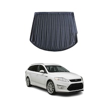 Ford Mondeo Turnier Stw 2007-2014 Arası Uyumlu Araca Özel Kauçuk Tpe Bagaj Havuzu Siyah