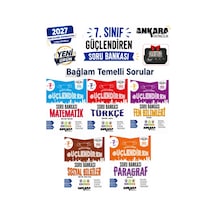 2027 7.sınıf Güçlendiren Mat-fen-türk.-sos-parag. Bağlam Temelli %100 Yeni Müfredat Soru Bankası Seti+kronometre