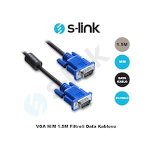 1.5M Vga To Vga 15Pm M Ekran Data Görüntü Kablosu
