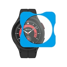 Novstrap Samsung Galaxy Watch 5 Pro 45mm İle Uyumlu Ekran Koruyucu 9h Temperli Cam Uygulama Aparatlı