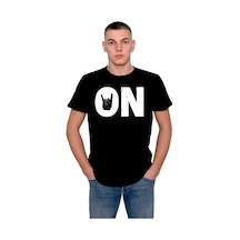 Rock And Roll Heavy Metal On Music Tişört Unisex T-shirt 001